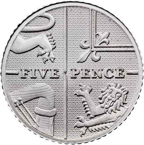 Five Pence 2020 Coin From United Kingdom Online Coin Club