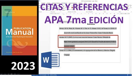 Download Citas Y Referencias Según Normas Apa 7ma EdiciÓn