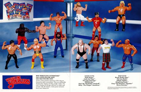 Wwf Ljn Action Figures Wrestling Superstars Wwf Wwf Toys