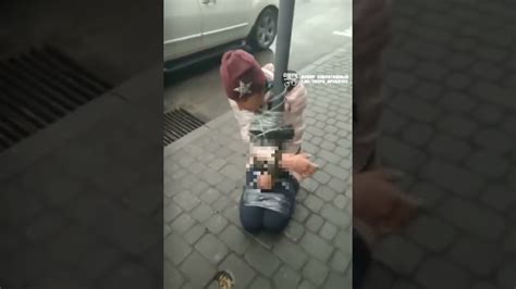 Женщину наказали привязав к столбу и спустив брюки в Павлограде Днепропетровской области