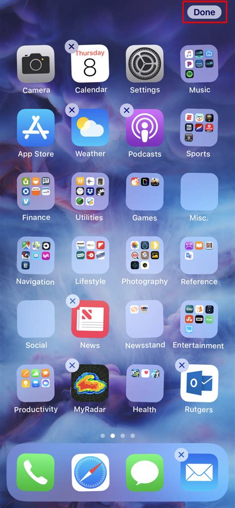 How to change your default apps in ios 14. How do I finish arranging/deleting apps on iPhone X? | The ...