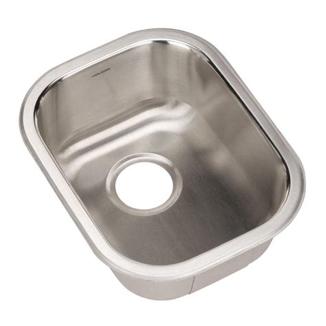 Undermount bar & kitchen prep sinks by houzer. HOUZER Club Series Undermount Stainless Steel 17 in ...