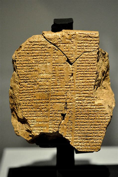Ancient Clay Tablet Offers Insights Into The Gilgamesh Epic Biblical