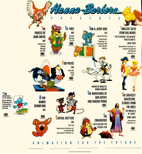 Hanna Barbera Ad 1991 By Timmybrisbyfan1925 On Deviantart