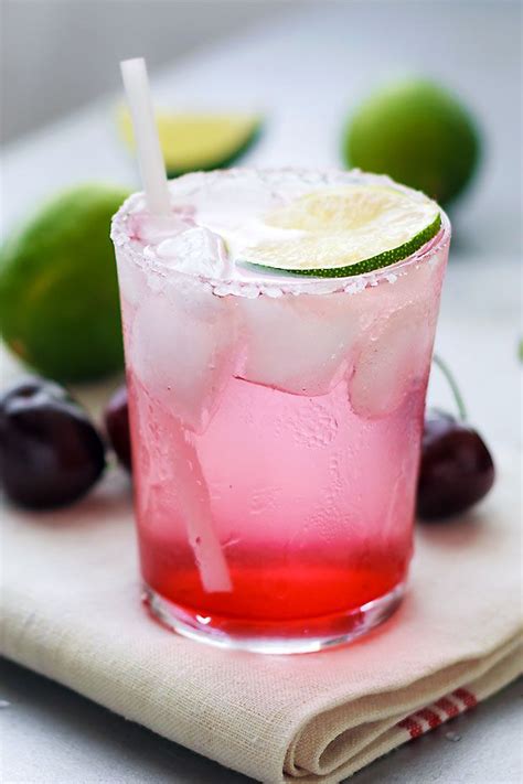 Fresh Cherry Limeade Cherry Limeade Recipe Limeade Summer Drink Recipes