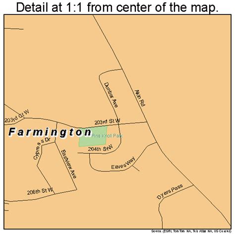 Farmington Minnesota Street Map 2720618