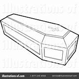 Coffin Clipart Casket Illustration Template Lal Perera Royalty Rf Coloring Sketch งาน sketch template