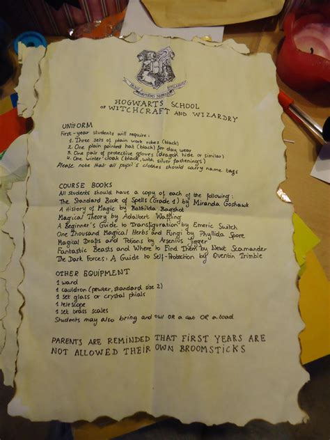 We did not find results for: Hogwarts Acceptance Letter by DarcyTheLunatic on DeviantArt