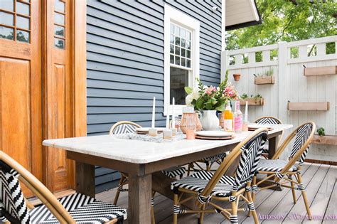 Outdoor lounge chairs and accessories. Outdoor Dining, Table Decor & the Cutest Bistro Chairs ...