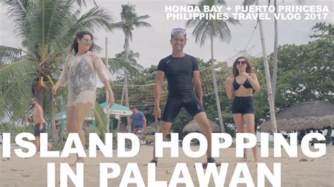 Island Hopping In Palawan Honda Bay Palawan Philippines Travel Vlog