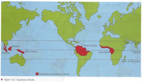 Weather And Climate Equatorial Climates