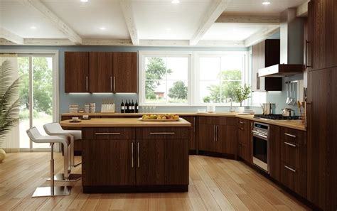 Through the 1980s and 1990s, oak cabinets were the popular option among home builders for kitchens. Canyon Creek Cornerstone - Copenhagen/Red Oak/Espresso ...