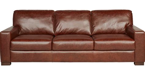 It measures 33 x 81 x 35 inches and weighs just under 200 pounds, so it is a heavy sofa that will require multiple people to set up or move. $999.99 - Vicario Brown Leather Sofa - Classic - Transitional,