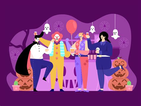 Halloween Party By Salestinus Sustyo H For Paperpillar On Dribbble