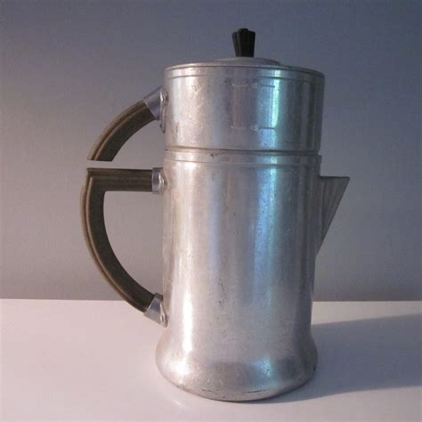 Vintage Aluminum Coffee Pot Wearever 1950s