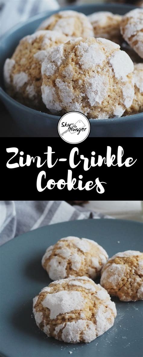 Unsere sizilianische cuccidati werden das highlight auf eurem kaffee oder tee tisch sein! Zimt-Crinkle-Cookies - SKY VS THE HUNGER | Leckeres essen ...