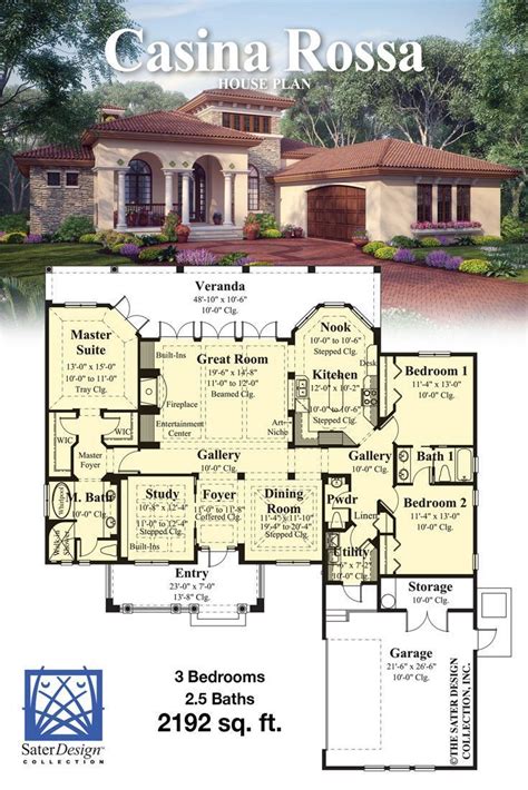 13 Tuscan Villa House Plans Images Sukses