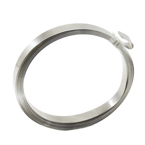 14 Inch 201 Stainless Steel Banding Strap Robust Banding And Claming