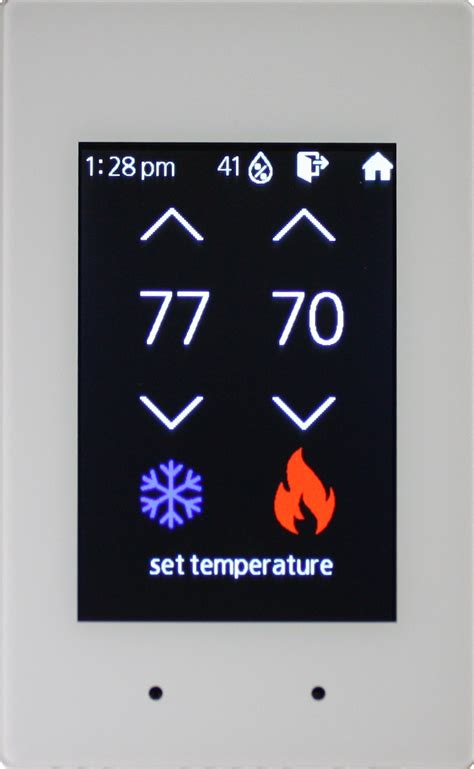 Standalone Thermostats Lcd Touchscreen Zonex Systems Vrf Vav