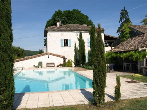 French Holiday Rental Villa With Pool Cahors Lot Valley France
