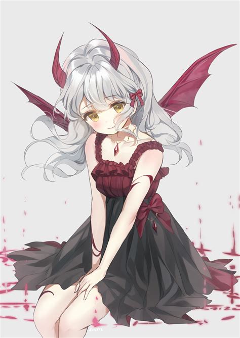 manga fille demon dessin