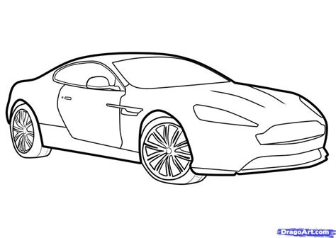 All the best simple car drawing 33+ collected on this page. Sports Car Line Drawing at GetDrawings | Free download