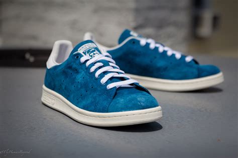 Adidas Originals Stan Smith Suede Blue Sole Collector