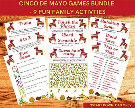 15 Spicy Cinco De Mayo Games To Play At Your Mexican Fiesta Party