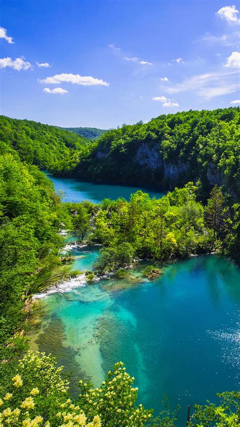 Fototapeta Beautiful Waterfalls In Plitvice Lakes National Park My Xxx Hot Girl