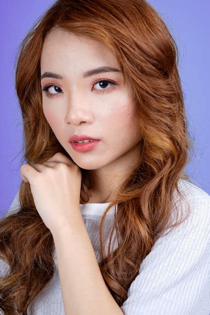 Premium Photo Portrait Of Beautiful Asian Girl