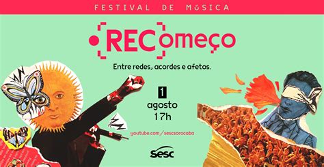 Sesc Promove Festival Com Artistas De Sorocaba E Região Agenda Sorocaba