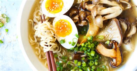 Mushroom Ramen Noodle Recipe Damn Delicious