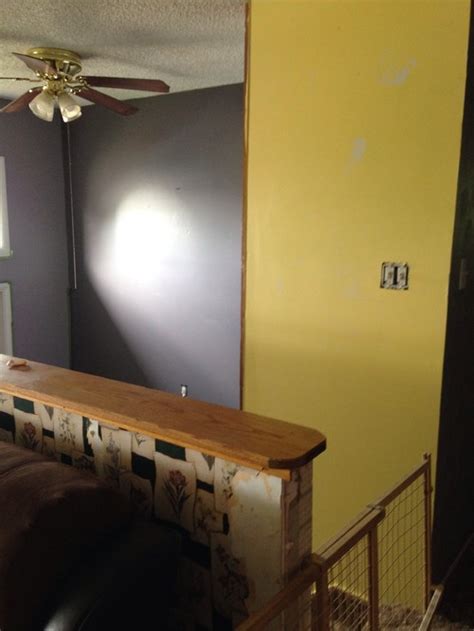 Yellow Accent Wall