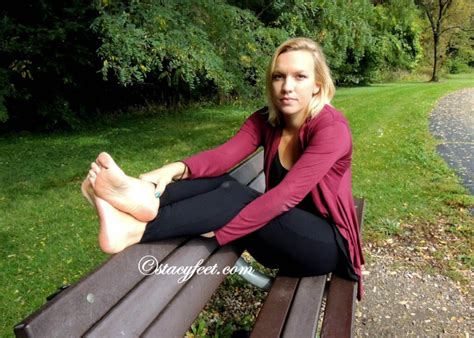 Beautiful Blonde Shows Her Soles In The Park Feet File Feet Porn Pics Foot Fetish Pics