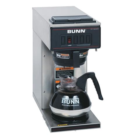 The above 5 are the most effective methods that can help you quickly fix the water and coffee overflow issue regarding your bunn coffee maker. Bunn Coffee Maker With Bunn Coffee Pot Nice Design | Bunn ...