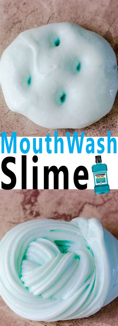 Simple Mouthwash Slime Diy Is Simple To Make And Only Requires A Few