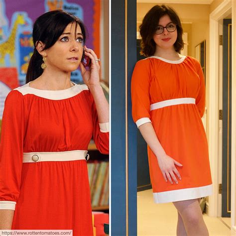 recreating lily aldrin s dress
