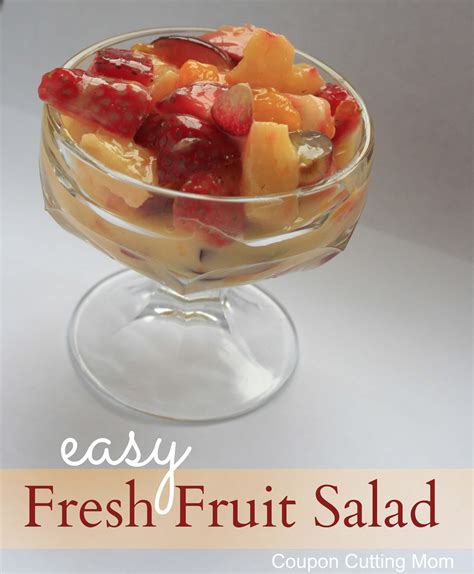 Easy Fresh Fruit Salad Recipe