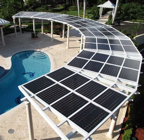 Solar Panel Patio Cover Kit Clarita Clary