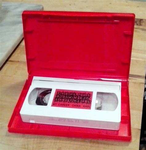 Red Silver Edition Vhs Tape
