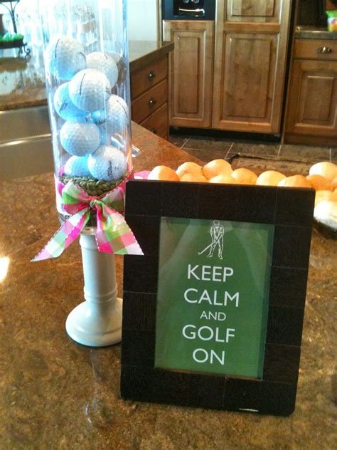Here, each couple will play a scramble. Just for Fun: Golf themed-couples bridal shower