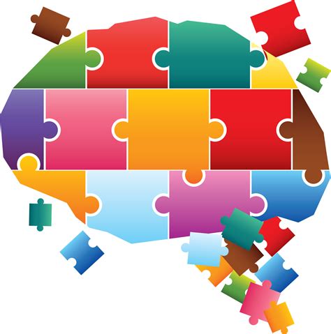 Adhd And Sleep Disorder Brain Puzzle Clipart Png Download Full