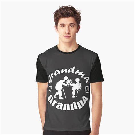 Grandpa And Grandma Love Forever Funny T Idea By Fouadkartit Redbubble Mens Tshirts