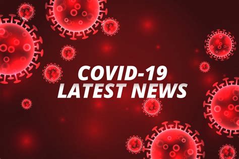 Bihar revises covid deaths by 72% to more than 9,000, sets off new row. Covid-19 latest news coronavirus red background concept ...
