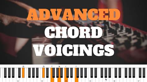 Jazz And Gospel Chord Voicings Drop 2 Piano Tutorial Youtube