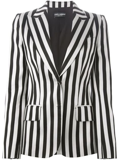dolce and gabbana striped blazer knilli women blazer designs striped jacket