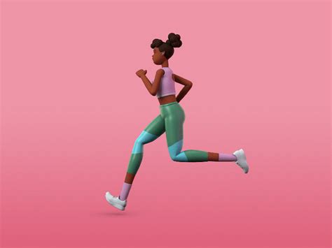 Spring Park Run By R A D I O On Dribbble 2d Character Animation Character Design Cartoon 3d