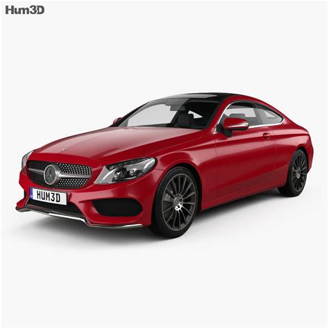 That's your new cla coupé. Mercedes-Benz C-Class AMG Line Coupe 2015 3D model - Vehicles on Hum3D