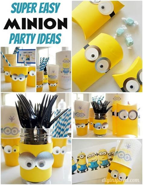 Diy Minions Party Ideas Diy Inspired