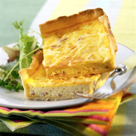 Recette de Quiche aux lardons